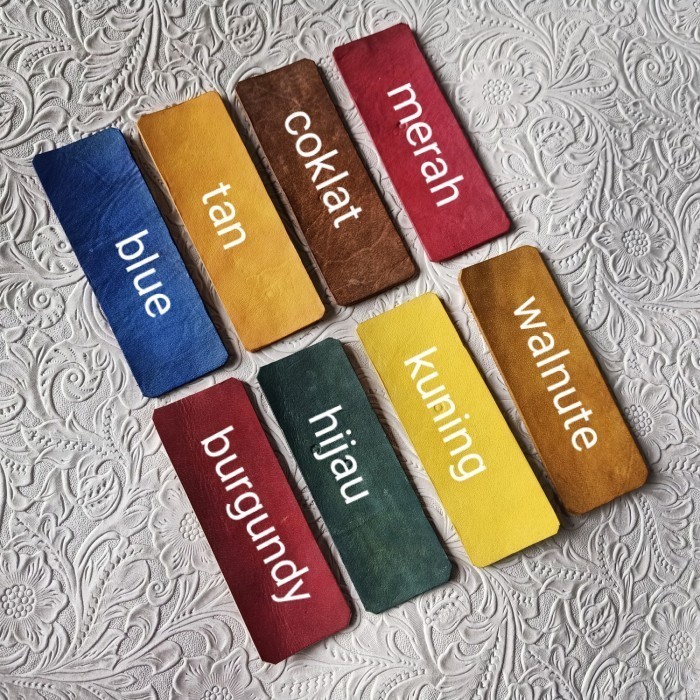 

G leather dye cat kulit vegtan - walnute K01