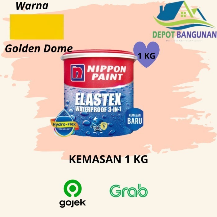 Cat Tembok Elastex Waterproofing 1Kg Np Yo 1149 D Golden Dome