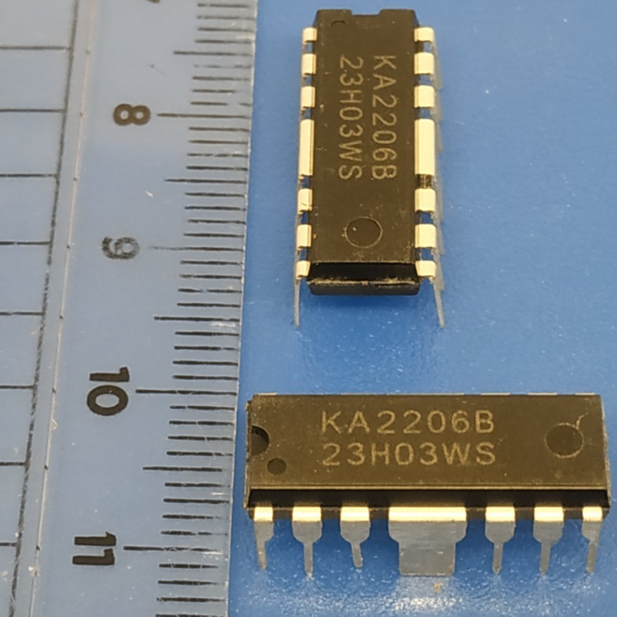 KA2206B / KA 2206 B / IC KA2206B Harga untuk=10buah
