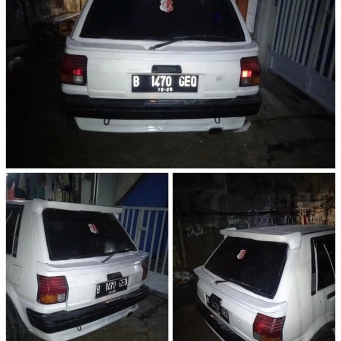 Spoiler Starlet Kotak Model Gt Turbo Beserta Lampu