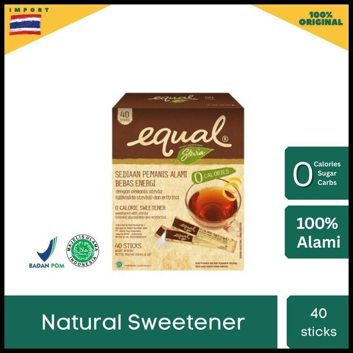 

Equal Naturals Stevia - Pemanis Stevia Nol Kalori / Sweetener
