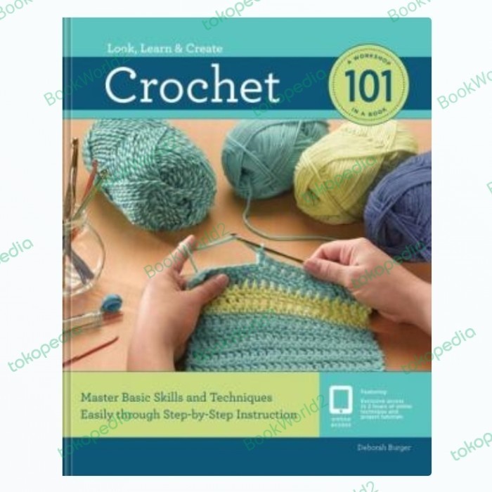 

Buku Crochet 101: Master Basic Skills Easily Through Step-By-Step