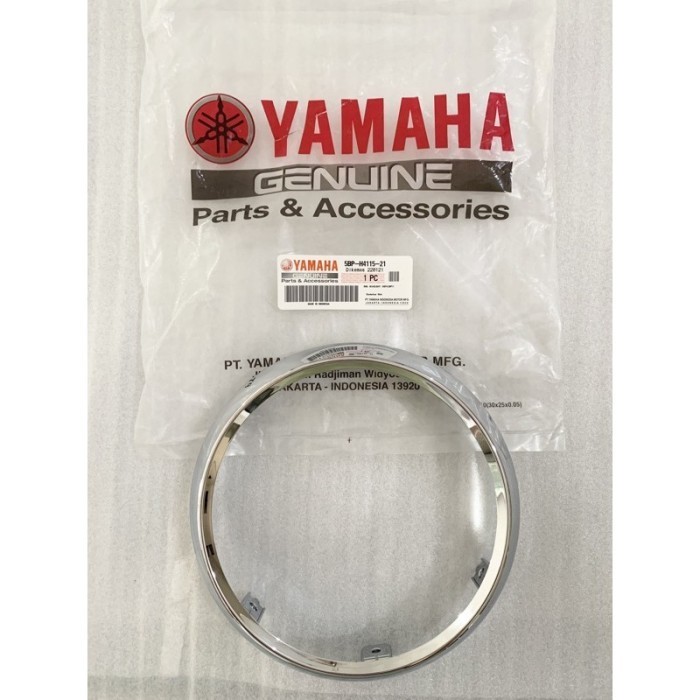 Reflektor Lampu Depan Scorpio Bulat Set Ring Batok