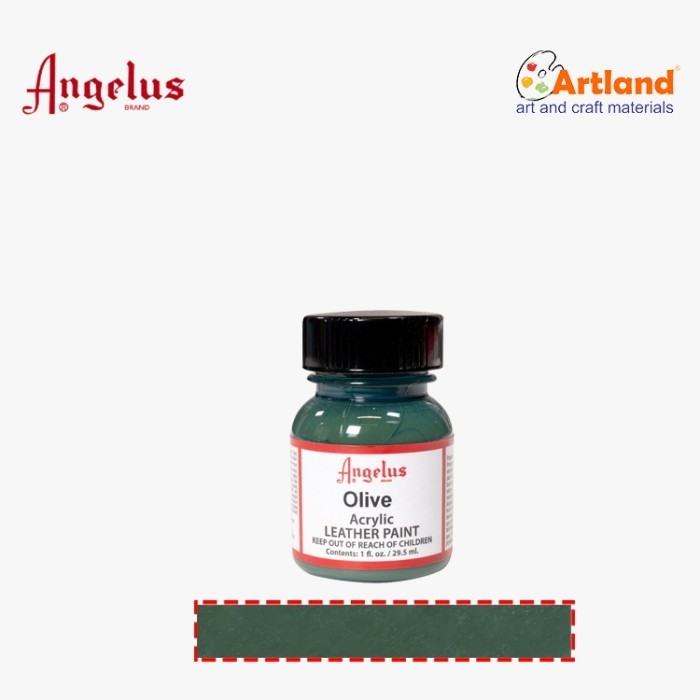 

Ready Angelus Olive Paint // Angelus Acrylic Leather Paint
