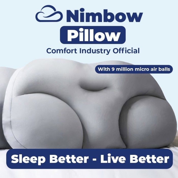Ready Nimbow Pillow Original Bantal Kesehatan Bantal Tidur Ny