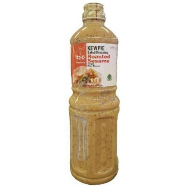 

fth-56 Khas KEWPIE Salad Dressing Roasted Sesame 1 Liter Saus Siram Wijen Sangrai Murah