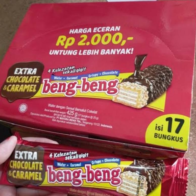 

jg-8 PROMO !! DISKON 10% BENG - BENG COKLAT VIRAL 17x 25 gr Terlaris