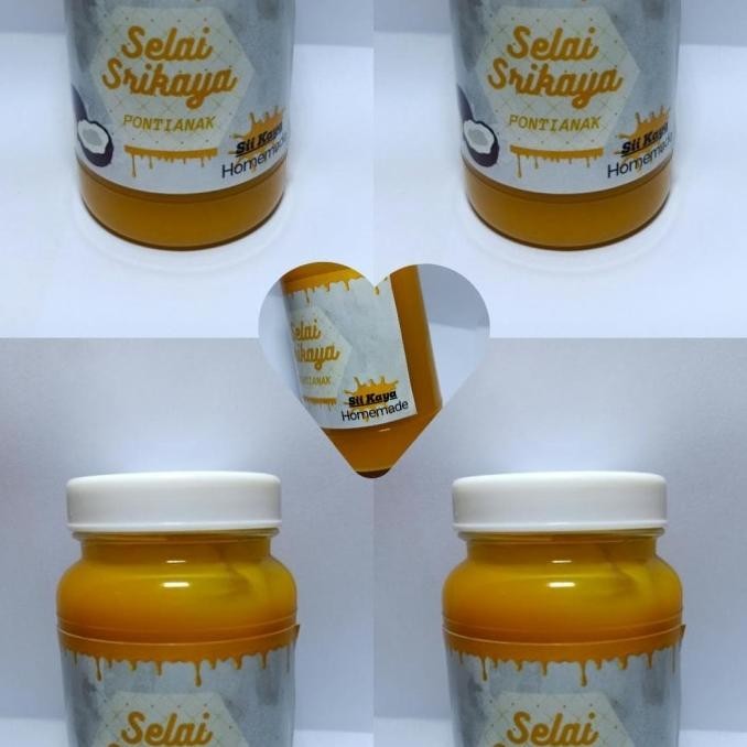 

Selai srikaya homemade 300ml Sii Kaya asli tanpa pengawet MSG JS