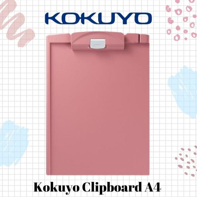 

Kokuyo Clipboard A4 / Papan Jalan Tulis Ujian A4 WS88