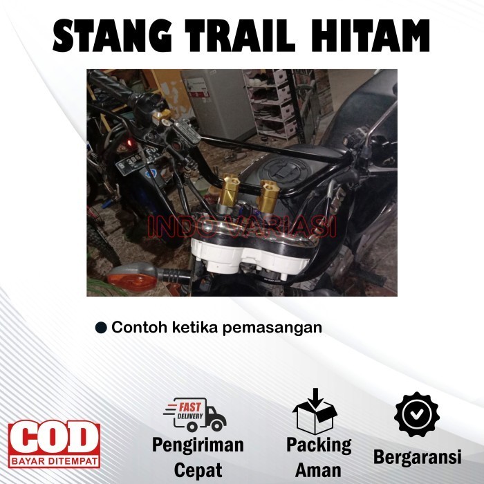 Stang Trail Custom Racing Touring Modif Stir Universal Motor Beat Xsr