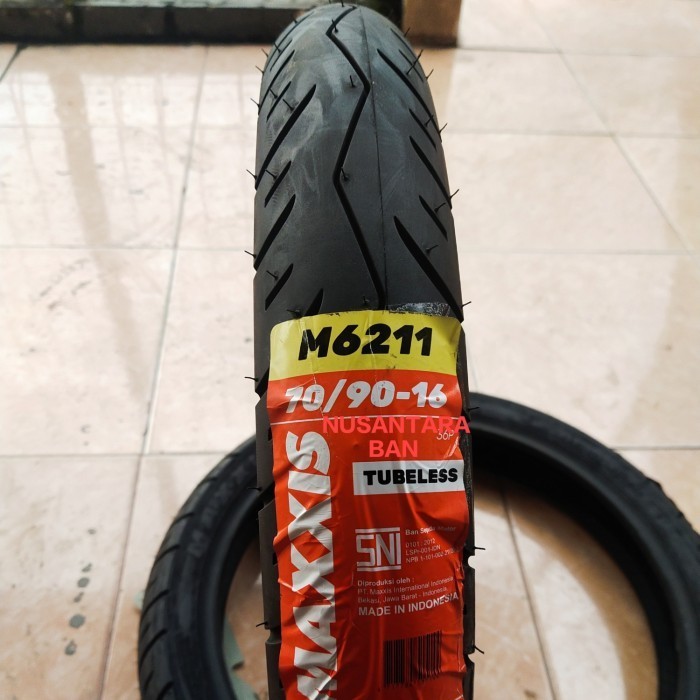 Ban Maxxis Ring 16 Ukuran 70 90-16 Depan Nouvo Skywave Tubles