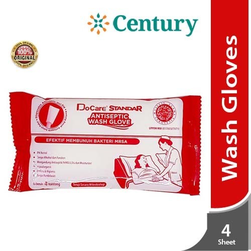 Docare Wash Gloves Standar 4 Sheet