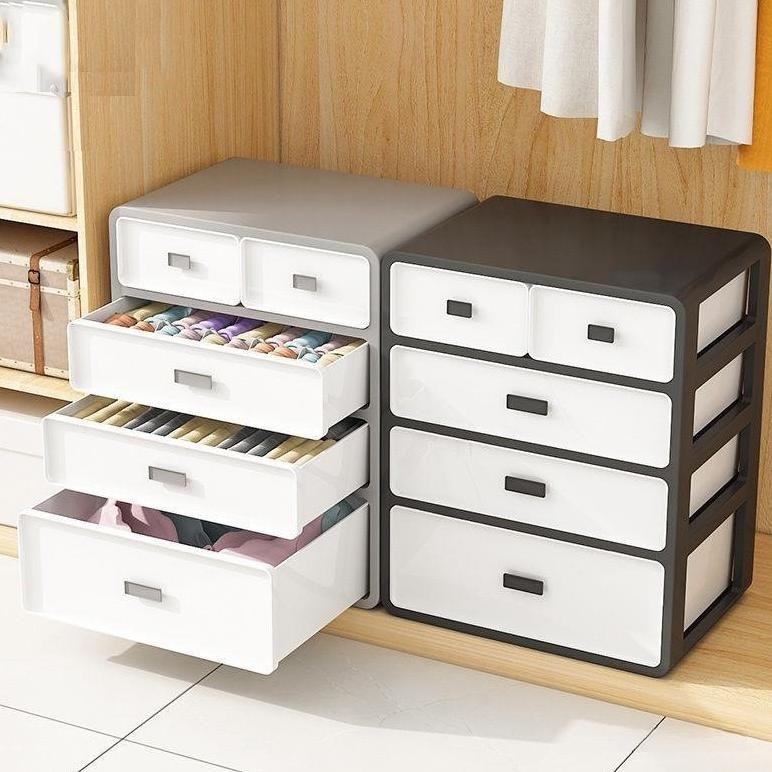Rak Laci Serbaguna Pakaian Underwear Storage Box Kotak Penyimpanan Pakaian Dalam HLB401