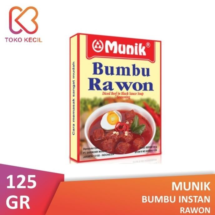 

READY STOCK MUNIK BUMBU RAWON 125GR !!!!!