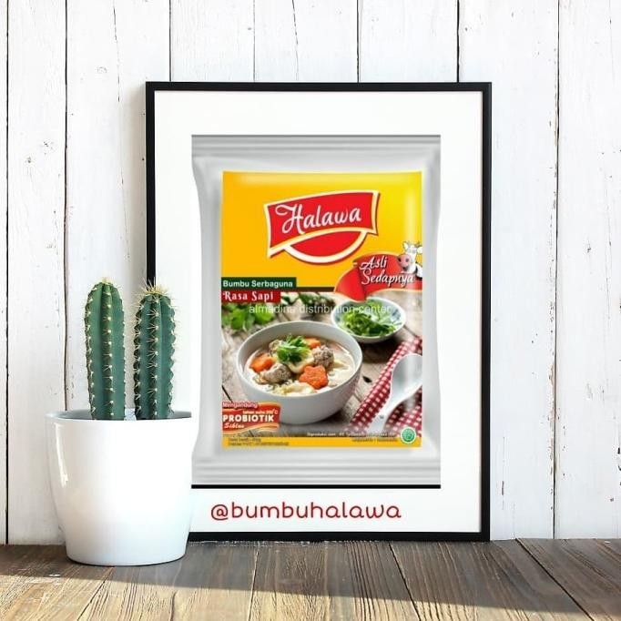 

BIG SALE TERMURAH!!! HALAWA KALDU PENYEDAP RASA ALAMI PLUS PROBIOTIK (500 GR) !!!!!