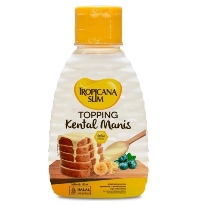 

Tropicana Slim Topping Kental Manis 150 ml - Sugar Free K02