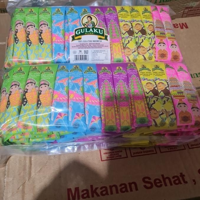 

NEW PRODUK GULAKU STICK 125 X 8GR GULA SACHET !!!!!
