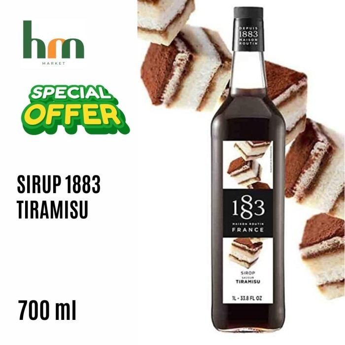 

SYRUP TIRAMISU 1883 MAISON ROUTIN - SIRUP TIRAMISU 1 Liter