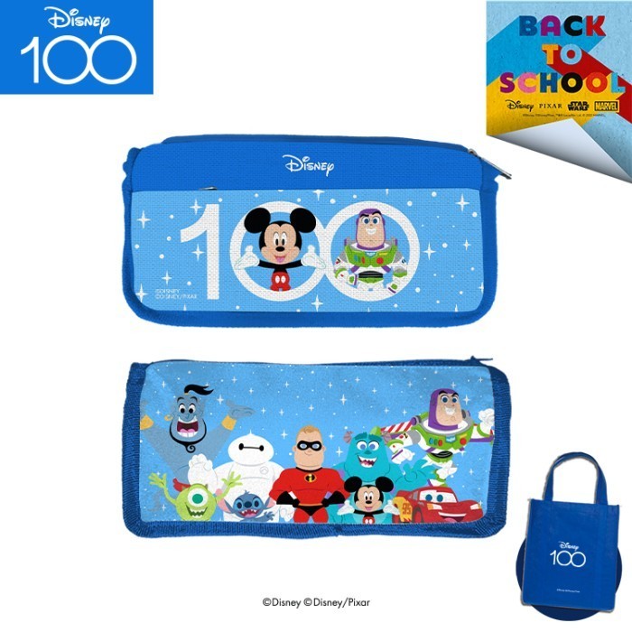 

DISNEY 100 PENCIL CASE TEMPAT PENSIL ANAK BACK TO SCHOOL D100116