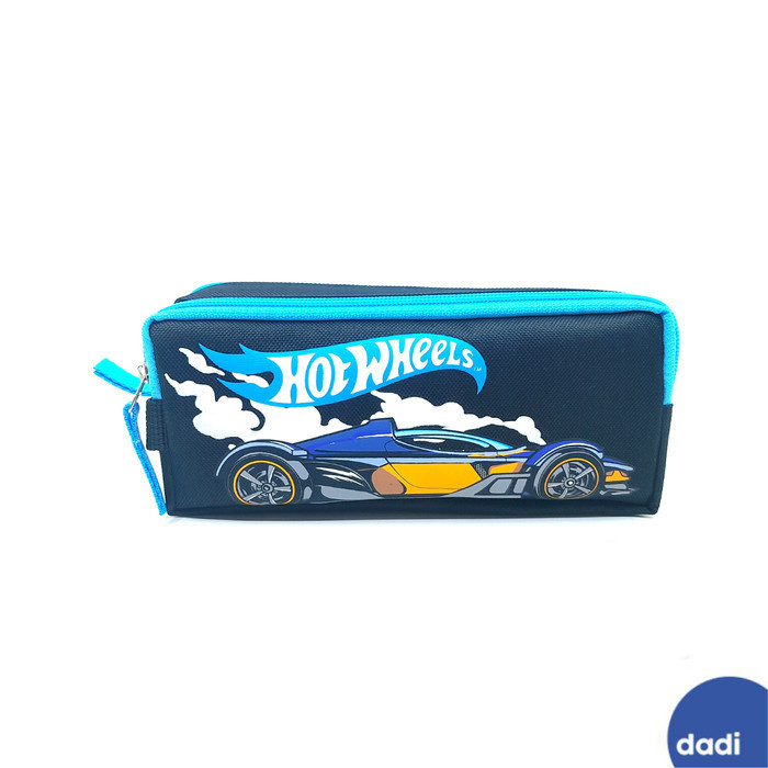 

DADI - HOT WHEELS PENCIL CASE 2 ZIPPER / TEMPAT PENSIL ANAK / TEMPAT A