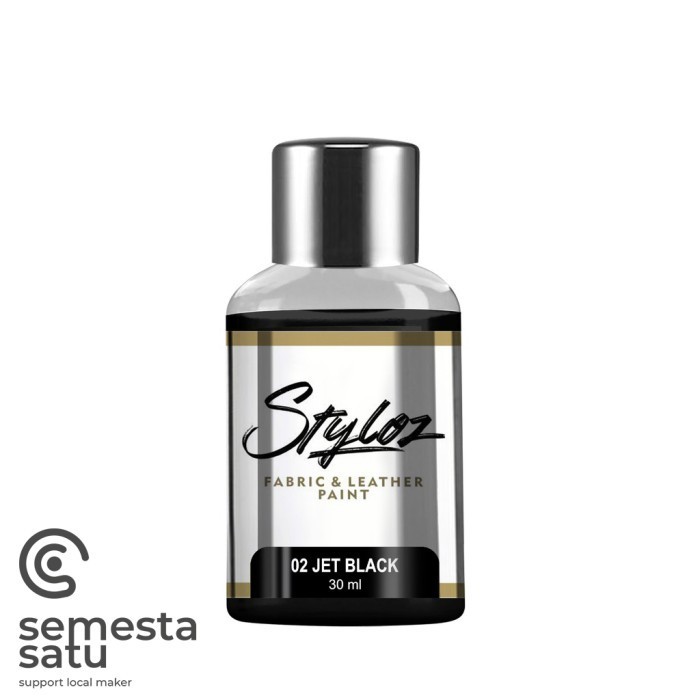 

CAT SEPATU KULIT KANVAS JEANS STYLOZ FABRIC LEATHER PAINT ORI COLOUR