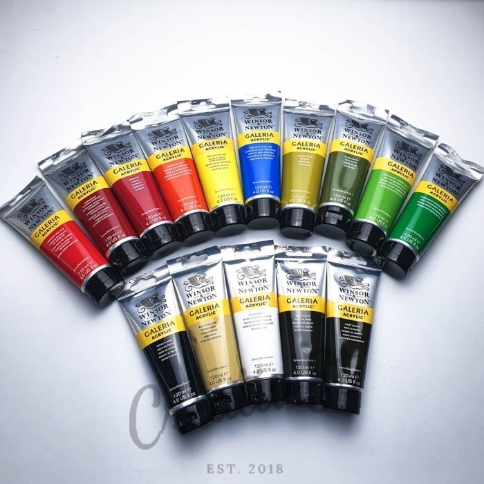 

WINSOR & NEWTON GALERIA ACRYLIC 120ML PART 1