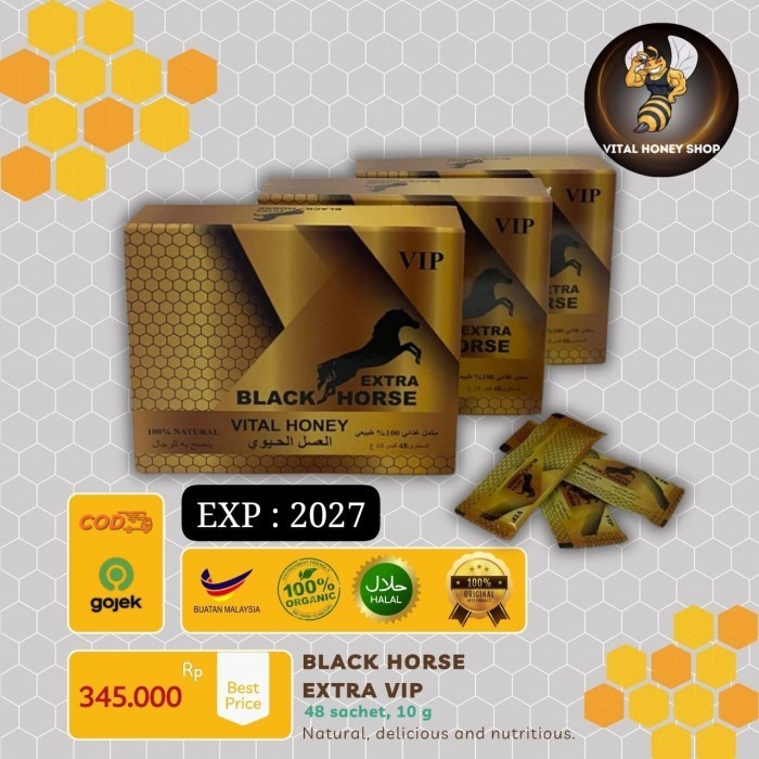 

Ready black horse extra original vital honey