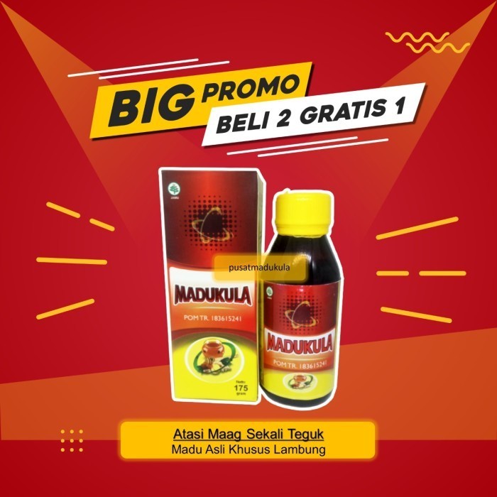 

Paket Hemat 3 Botol Madukula Herbal Madu Lambung Madu Maag Madu Gerd