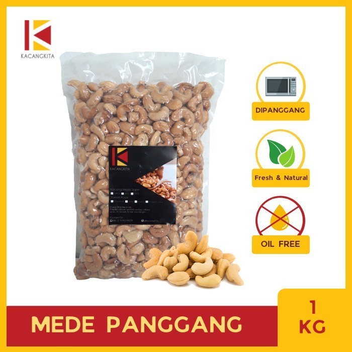 

KACANG MEDE PANGGANG ORIGINAL TANPA BUMBU 1000GR