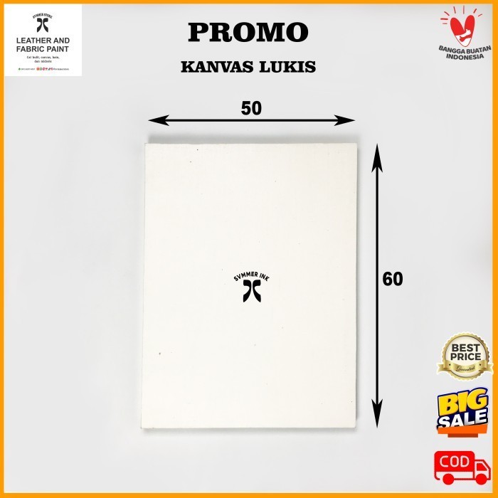 

[NEW] KANVAS LUKIS 50 X 60 CM CANVAS BOARD PROMO MURAH JAKARTA
