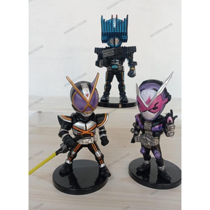 Action Figure Kamen Rider Decade Faiz Zi - O Diend Delta Kaixa 6 Pcs