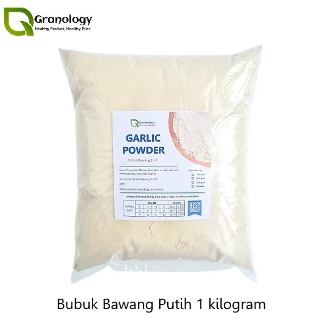 

TERBARU BUBUK BAWANG PUTIH / GARLIC POWDER (1 KILOGRAM) BY GRANOLOGY !!!!!