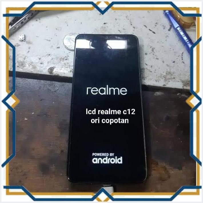 [LCD] LCD TOUCHSCREEN REALME C11/C12/C15 ORI COPOTAN MURAH