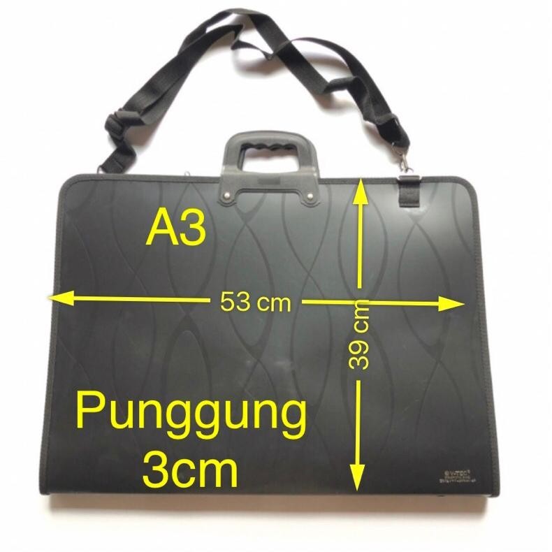 

NLD-1419 V TEC ART BAG A3 ( 53x39x3 CM) Original