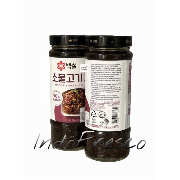 

BIG SALE BEKSUL KOREAN BBQ BULGOGI SAUCE MARINADE- SAUS BUMBU BBQ- 500G !!!!!