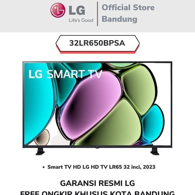 ( Khusus Gosend ) Lg Smart Tv Hd 32 Inch 32Lr650Bpsa / 32Lr650Bpsa