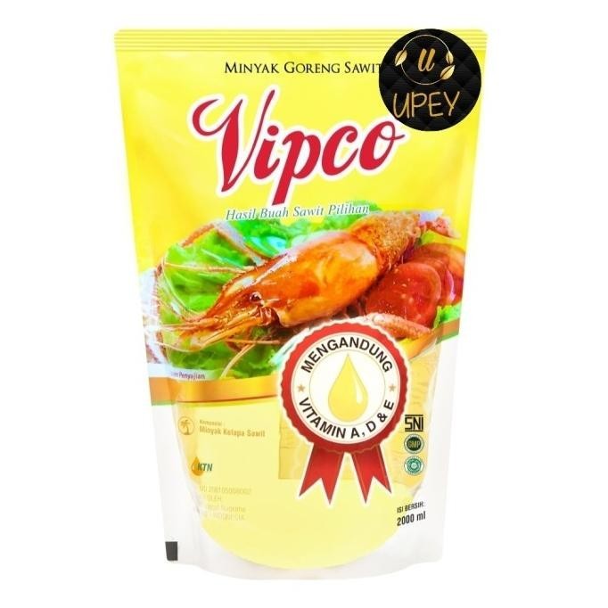 

READY STOCK MINYAK GORENG VIPCO 2 LITER !!!!!