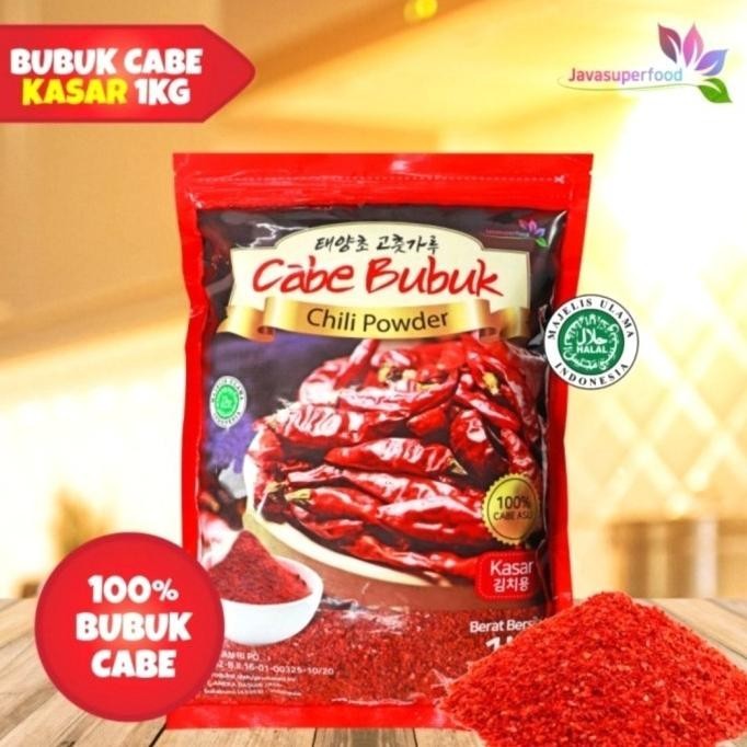 

TERBARU JSF GOCHUGARU - BUBUK CABE KOREA / CHILI POWDER 1 KG !!!!!