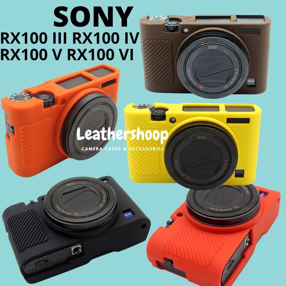 {BARU} Cover Sony RX100III RX100IV RX100V RX100VI Case Rubber Cover
