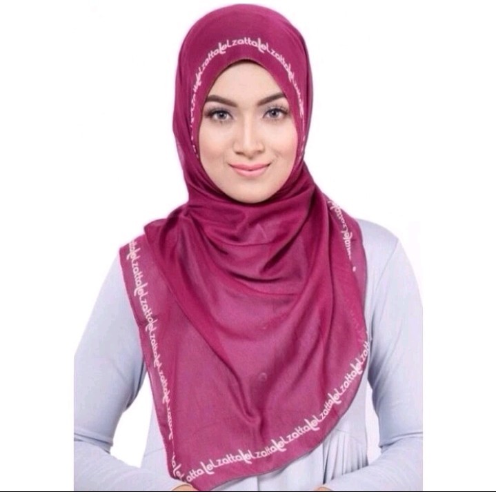 Elzatta Segi Empat Polos+motif Kaila Lazatta