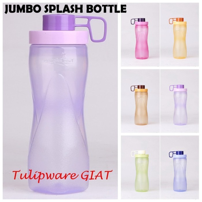 Tulipware Bogor Diskon - Jumbo Splash Bottle Sale Botol Minum 1 Liter