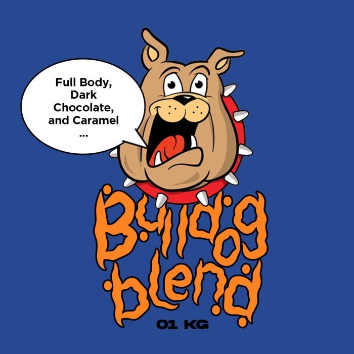 

Biji Kopi Arabika Espresso Blend - Bulldog Blend