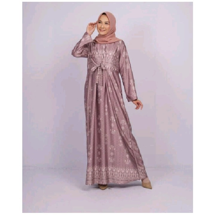 Elzatta Gamis Dewasa Perempuan  Motif / Kombinasi Gamis Nanjana
