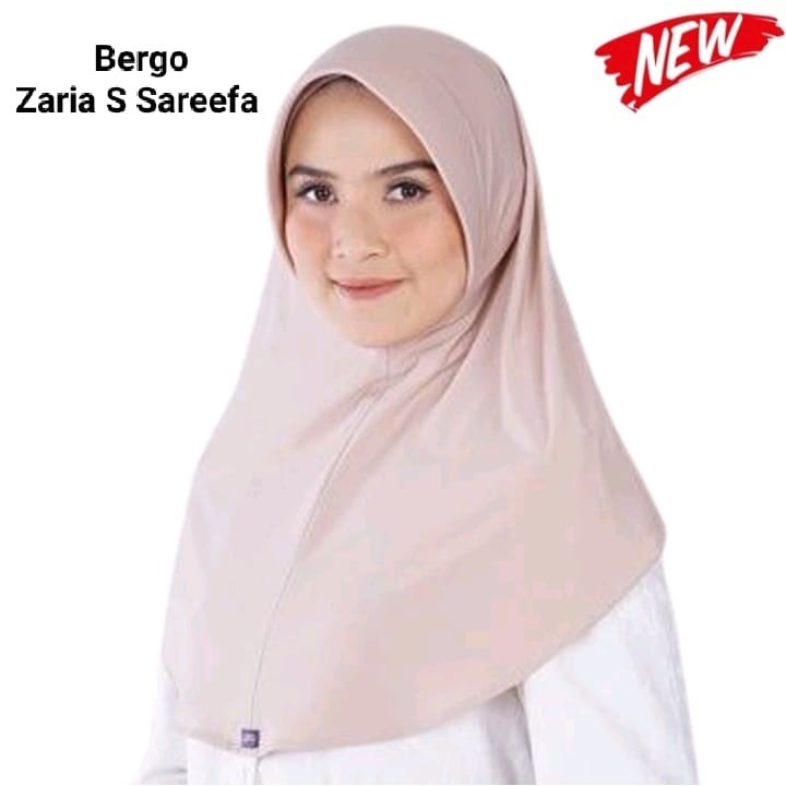 Elzatta Kerudung Dewasa Polos Zaria S Sareefa
