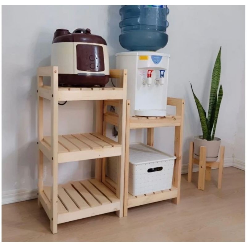Rak Disser / Rak Rice Cooker / Rak Akuarium / Rak Kayu Susun 3 / Rak Kayu Susun 2 / Meja Disser