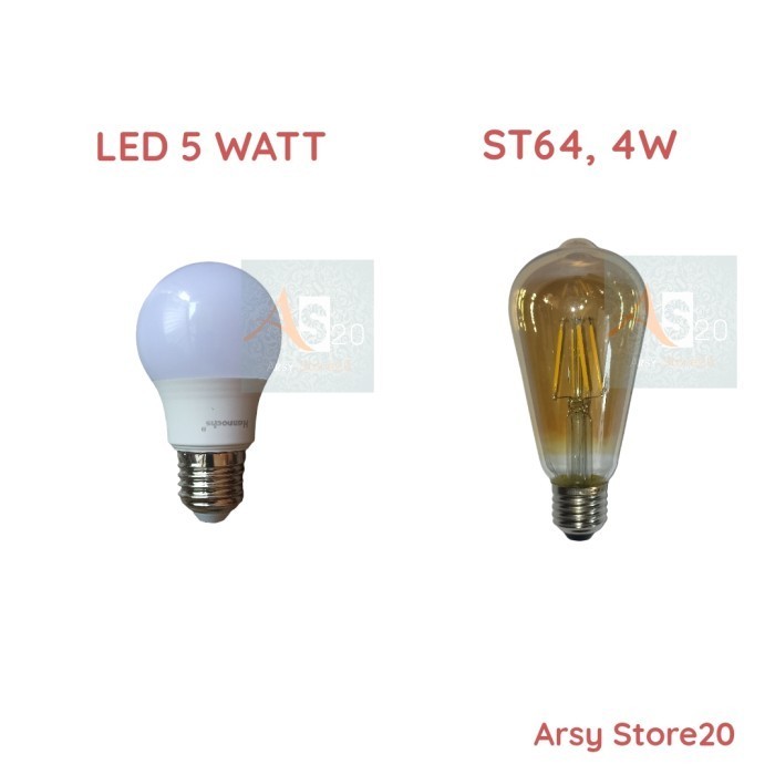 FITTING LAMPU DINDING LAMPU HIAS MOON