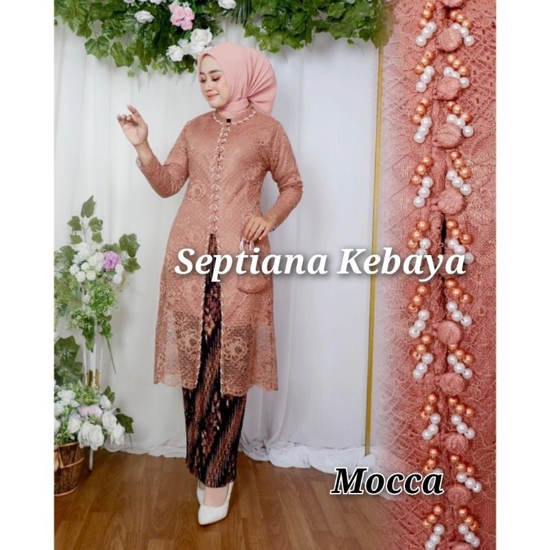 XQ1 BAJU KEBAYA IBU BESAN MEWAH / KEBAYA TUNIK PAYET KANCING DEPAN / KEBAYA ERN TUNIK BUSUI / KEBAYA