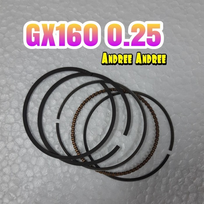 """] GX160 GX200 size 0.25 Ring Piston Honda GX-160 GX-200 GX 160 200 - 025
