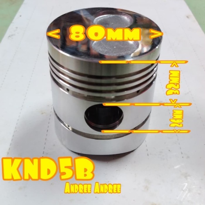 *:*:*:*:*] KND5B Piston - Seher mesin Kubota KND-5B KND 5B