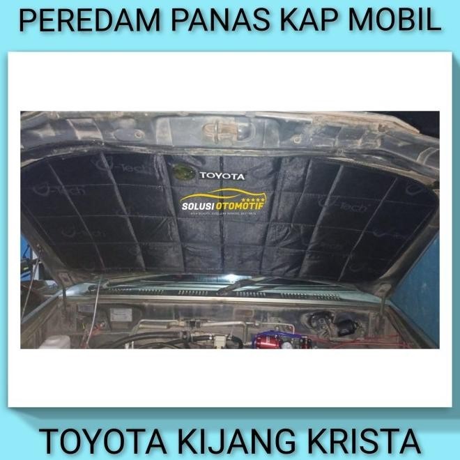 Toyota Kijang Krista Peredam Panas Kap Mesin Aksesoris Mobil Vtech Ori